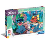 Clementoni Children's Puzzle Maxi Super Color Disney Stitch 104 pcs 1210-23776 8005125237760