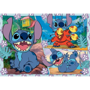 Clementoni Children's Puzzle Maxi Super Color Disney Stitch 104 pcs 1210-23776 8005125237760