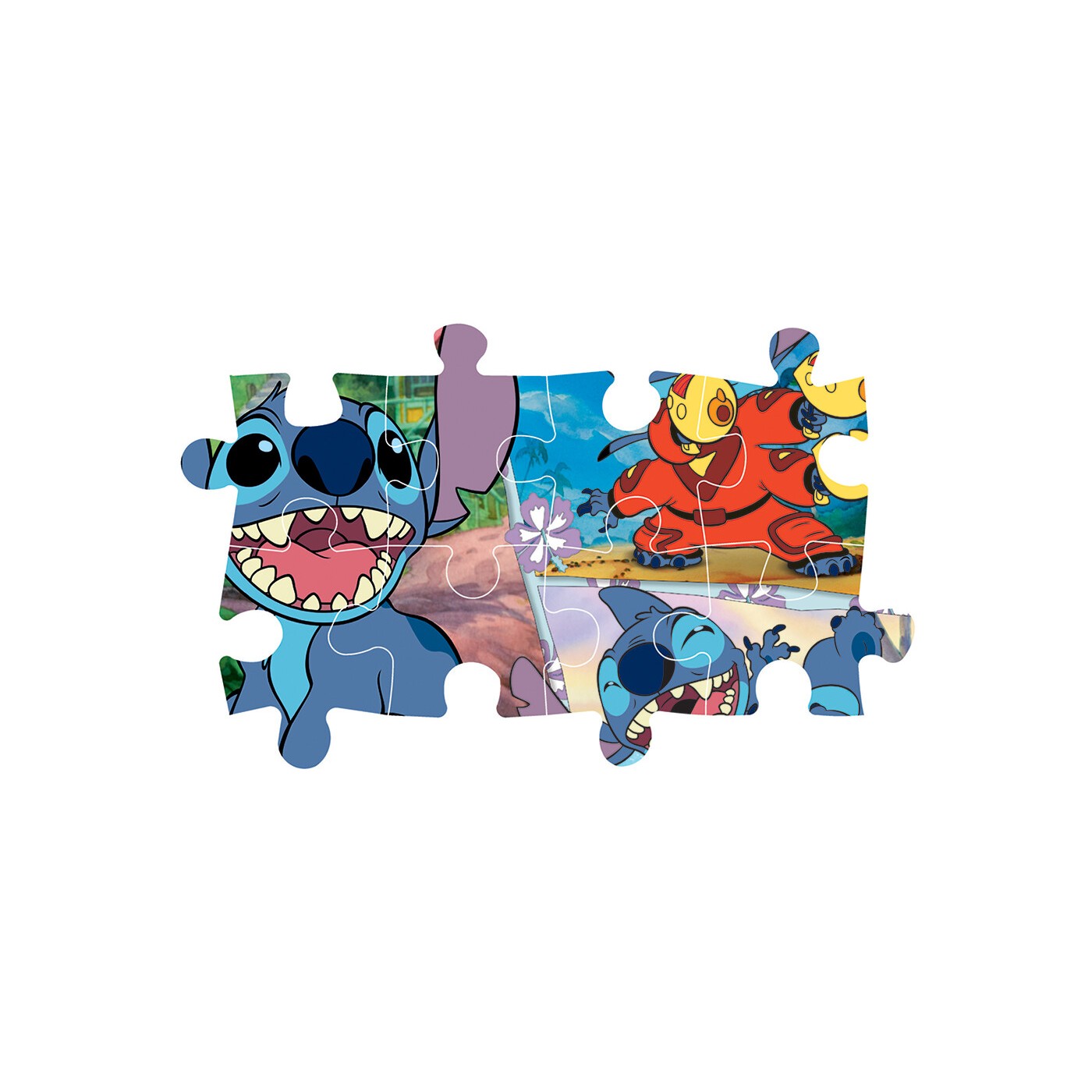 Clementoni Children's Puzzle Maxi Super Color Disney Stitch 104 pcs ...