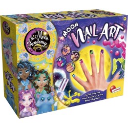 Lisciani The Moon Academy: Moon Nail Art - Nail Polish Creation Kit For Kids Ages  105649 8008324105649