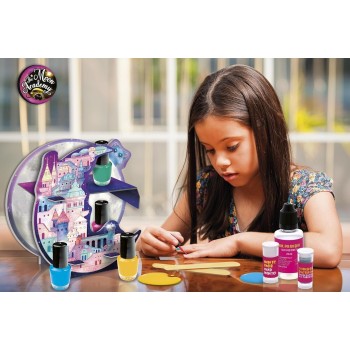 Lisciani The Moon Academy: Moon Nail Art - Nail Polish Creation Kit For Kids Ages  105649 8008324105649