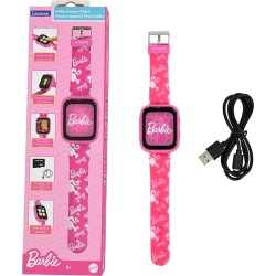 Lexibook Barbie Kids Smartwatch With 8GB Memory Card Selfie Camera DMW070BB 3380743105642