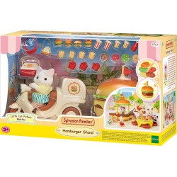 Epoch Sylvanian Families - 5757 Hamburger  - Dollhouse Playsets Σετ Παιχνιδιού Χάμπουργκερ - Κουκλόσπιτο 5757 5054131057575