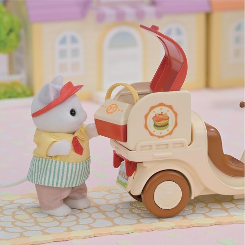 Epoch Sylvanian Families - 5757 Hamburger  - Dollhouse Playsets Σετ Παιχνιδιού Χάμπουργκερ - Κουκλόσπιτο 5757 5054131057575