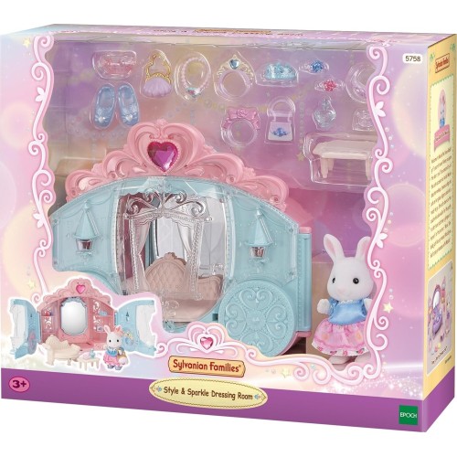 Epoch Sylvanian Families - 5758  Style & Sparkle Dressing Room Σετ Παιχνιδιού Κουκλόσπιτου 5758 5054131057582