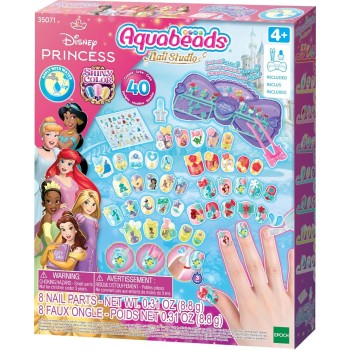 Epoch Aquabeads Nail  - 35071 Disney Princess Nail Designer Kit 35071 5054131350713