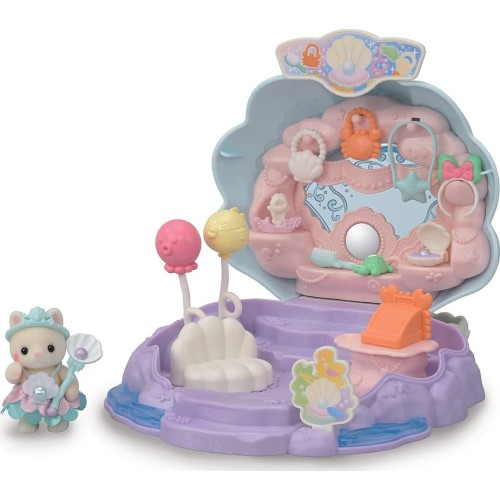 Epoch Sylvanian Families - 5760 Baby Mermaid Shop Dollhouse Playsets 5760 5054131057605