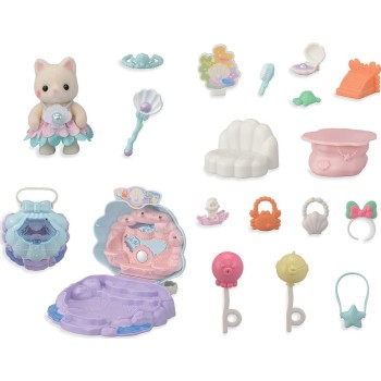 Epoch Sylvanian Families - 5760 Baby Mermaid Shop Dollhouse Playsets 5760 5054131057605