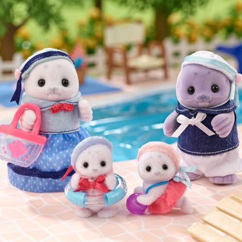 Epoch Sylvanian Families - 5759 Seal Family  - Dollhouse Playsets 5759 5054131057599