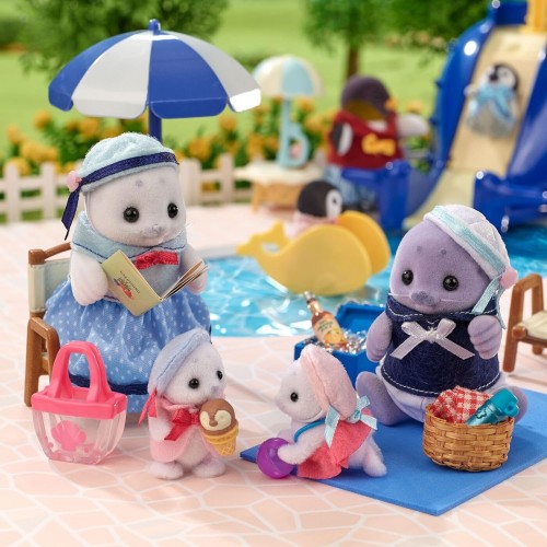 Epoch Sylvanian Families - 5759 Seal Family  - Dollhouse Playsets 5759 5054131057599