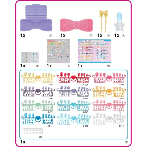 Epoch Aquabeads Nail - 35027 Design N Display Nail Studio 35027 5054131350270
