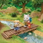 Epoch Sylvanian Families - 5763 Exciting Exploration Set -Latte Cat Brother And Baby Σετ Εξερεύνησης 5763 5054131057636