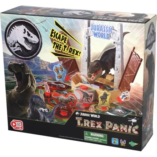 Epoch Games - 7514 Jurassic World T-Rex Panic - Action Game 7514 5054131075142