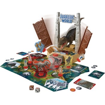 Epoch Games - 7514 Jurassic World T-Rex Panic - Action Game 7514 5054131075142