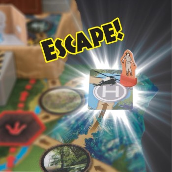 Epoch Games - 7514 Jurassic World T-Rex Panic - Action Game 7514 5054131075142