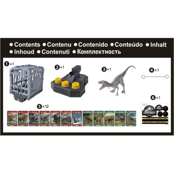 Epoch Παιχνίδι Δράσης Jurassic World Cage Breaker 7523 7523 5054131075234