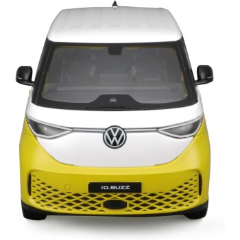 Maisto VW Id.Buzz 2023: Model Car In 1:25 Scale, Trunk And Doors Movable, White-Yellow 532914Y 32914 090159329145