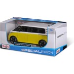 Maisto VW Id.buzz 2023: Μοντέλο Αυτοκινήτου σε Κλίμακα 1:25, Πορτμπαγκάζ και Πόρτες Κινητά, Λευκό-κίτρινο 532914y 32914 09015932