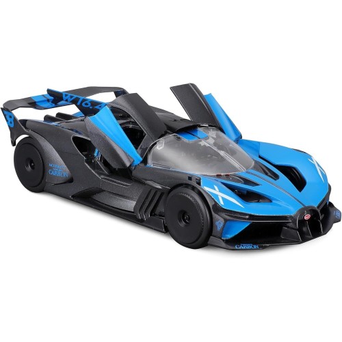 Maisto Bugatti Bolide: Model Car In Scale 1:24, Tren Movable, Blue 532911B 48/32911 090159329114