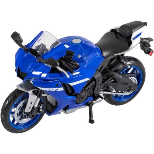 Maisto 1:12 Scale Model Compatible With Yamaha Replica Miniature Model Sportbike Model YZF R1 2021 Blue 31463 090159314639