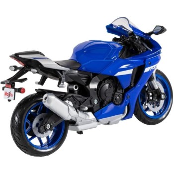 Maisto 1:12 Scale Model Compatible With Yamaha Replica Miniature Model Sportbike Model YZF R1 2021 Blue 31463 090159314639