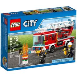 LEGO City Πυροσβεστικό Φορτηγό Με Σκάλα 60107 5702015591768