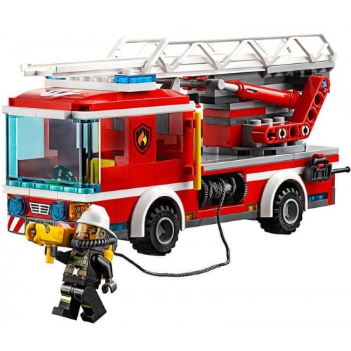 LEGO City Πυροσβεστικό Φορτηγό Με Σκάλα 60107 5702015591768
