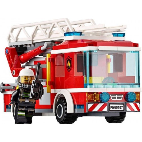 LEGO City Fire Πυροσβεστικό Φορτηγό Με Σκάλα 60107 5702015591768