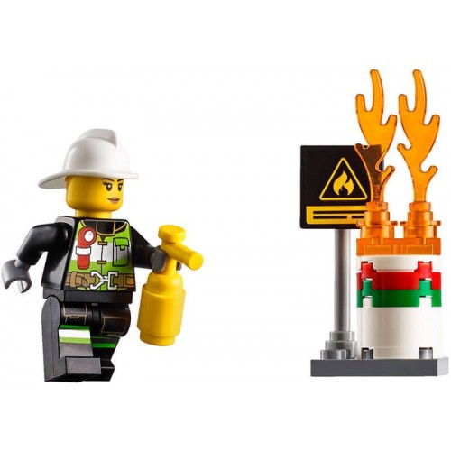 LEGO City Πυροσβεστικό Φορτηγό Με Σκάλα 60107 5702015591768