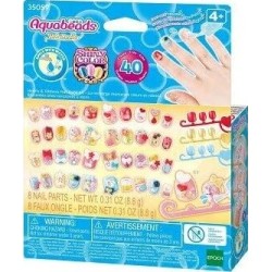 Epoch Aquabeads Nail - Hearts And Ribbons Nail Refill Kit- Κιτ Αναπλήρωσης Νυχιών Καρδιές Και Κορδέλες 35059 5054131350591