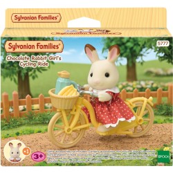 Epoch The Sylvanian Families Chocolate Rabbit Girl's Cycling Ride 5777 5054131057773