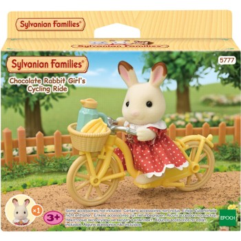 Epoch The Sylvanian Families Chocolate Rabbit Girl's Cycling Ride 5777 5054131057773