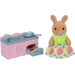Epoch the Sylvanian Families Sunny Rabbit Mother's Cooking set 5776 5054131057766