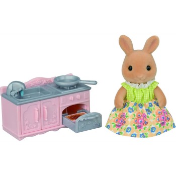 Epoch the Sylvanian Families Sunny Rabbit Mother's Cooking set 5776 5054131057766