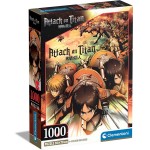 Clementoni Puzzle High Quality Collection Attack on Titans 1000 pcs - Compact box 1260-39923 8005125399239