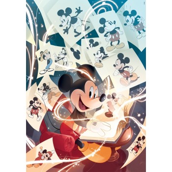 Clementoni Παζλ High Quality Collection Disney Mickey Mouse Celebration 1000 Τμχ - Compact Box 1260-39811 8005125398119