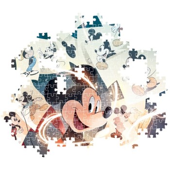 Clementoni Παζλ High Quality Collection Disney Mickey Mouse Celebration 1000 Τμχ - Compact Box 1260-39811 8005125398119