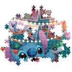 Clementoni Puzzle High Quality Collection Disney Stitch 1000 Pcs - Compact Box 1260-39793 8005125397938