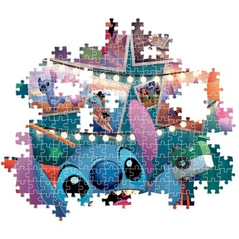 Clementoni Puzzle High Quality Collection Disney Stitch 1000 Pcs - Compact Box 1260-39793 8005125397938