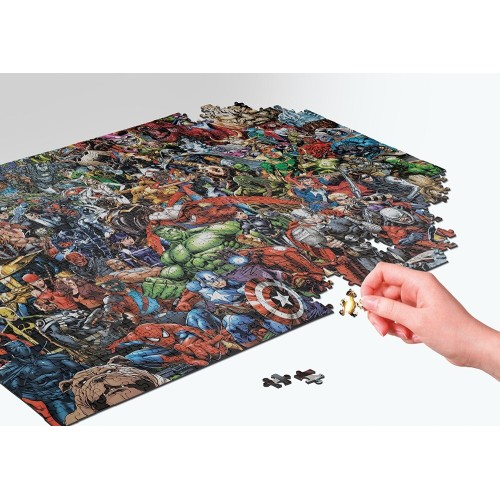 Clementoni Marvel Avengers Impossible Marvel Puzzle 1000 pcs - Compact ...