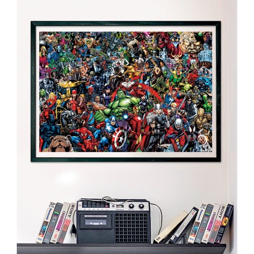 Clementoni Marvel Avengers Impossible Marvel Puzzle 1000 pcs - Compact box 1260-39709 8005125397099