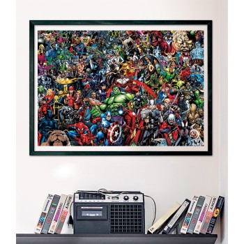 Clementoni Marvel Avengers Impossible Marvel Puzzle 1000 pcs - Compact box 1260-39709 8005125397099