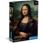 Clementoni Παζλ Museum Collection Leonardo Da Vinci: Μόνα Λίζα 1000 Τμχ - Compact Box 1260-39708 8005125397082