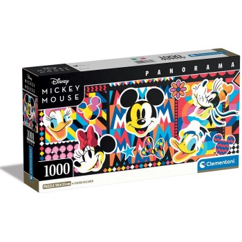 Clementoni Panorama Puzzle High Quality Collection Disney Classics 1000 Pcs - Compact Box 1220-39871 8005125398713