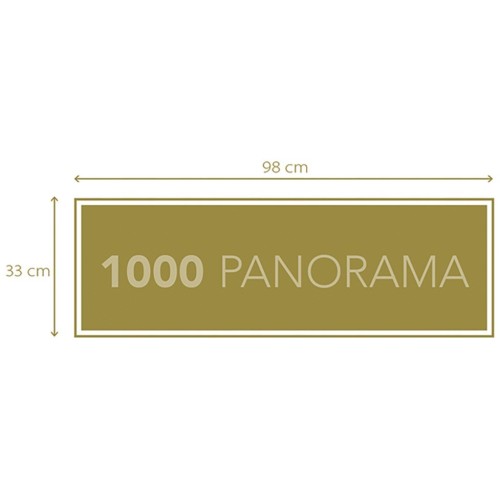 Clementoni Panorama Puzzle High Quality Collection Disney Classics 1000 Pcs - Compact Box 1220-39871 8005125398713