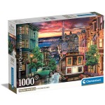 Clementoni Παζλ High Quality Collection Σαν Φρανσίσκο 1000 Τμχ - Compact Box 1220-39776 8005125397761
