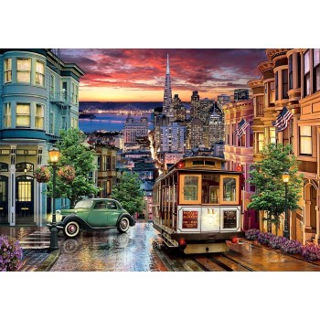 Clementoni High Quality Collection San Francisco Puzzle 1000 Pieces - Compact Box 1220-39776 8005125397761