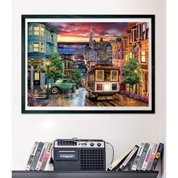 Clementoni High Quality Collection San Francisco Puzzle 1000 Pieces - Compact Box 1220-39776 8005125397761