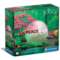 Clementoni Παζλ Peace Puzzles Raindrops Lullaby 500 Τμχ 1220-35528 8005125355280