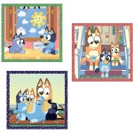 Clementoni Children's Puzzle Super Color Bluey 3X48 Pcs 1200-25308 8005125253081